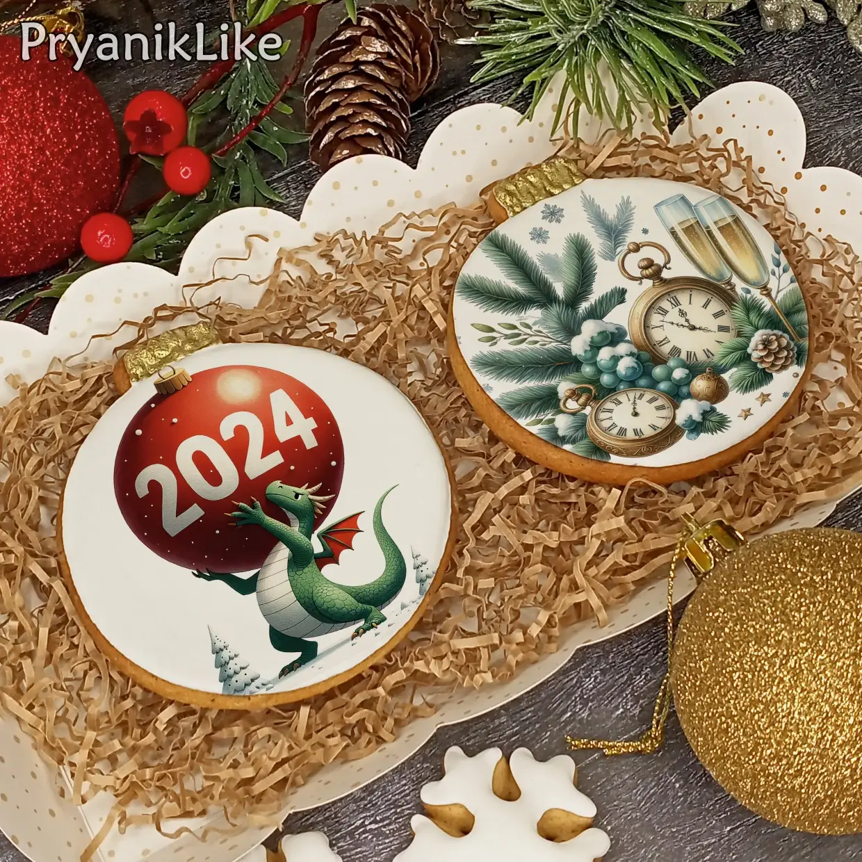 Новый Год 2024 (Ёлочные игрушки)